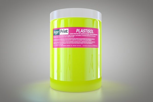 HyprPrint Plastisol-blæk neon gul